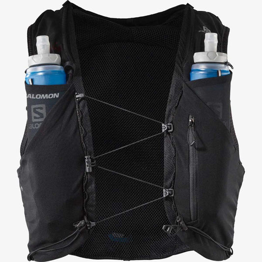 ADV SKIN 5 SET Black Unisex Running Vest with Flask