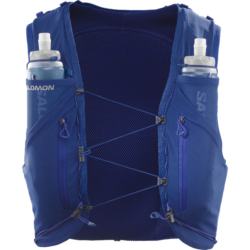 ADV SKIN 12 with flasks-S Running vest with flasks