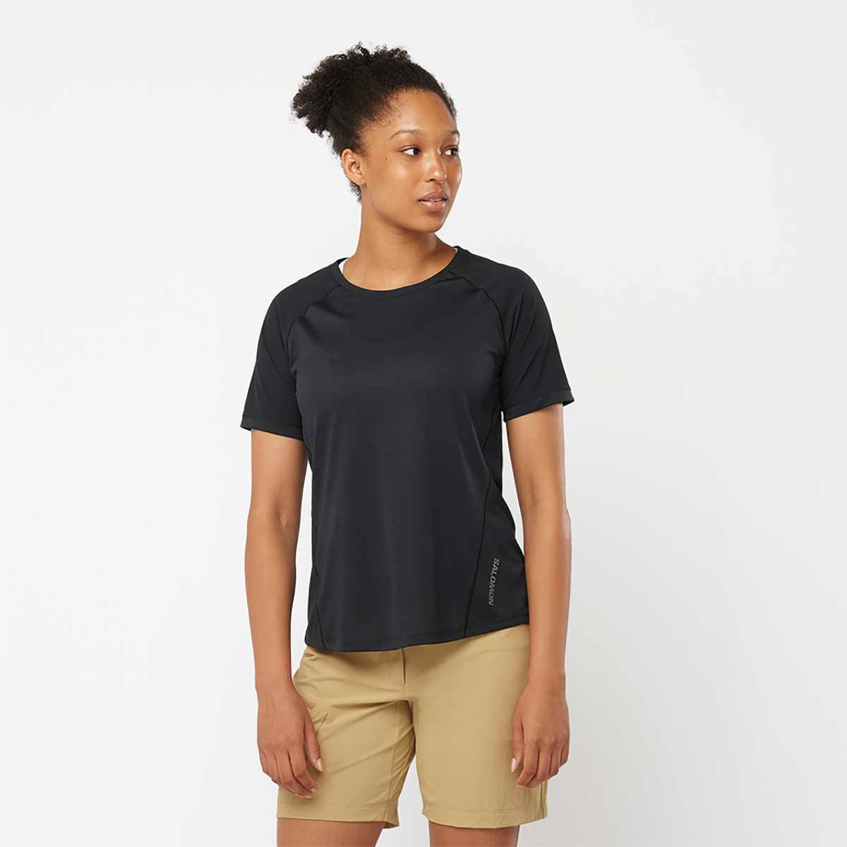 OUTLINE TEE W Women's short sleeve short sleeve T-shirt, ultra-lightweight, quick drying