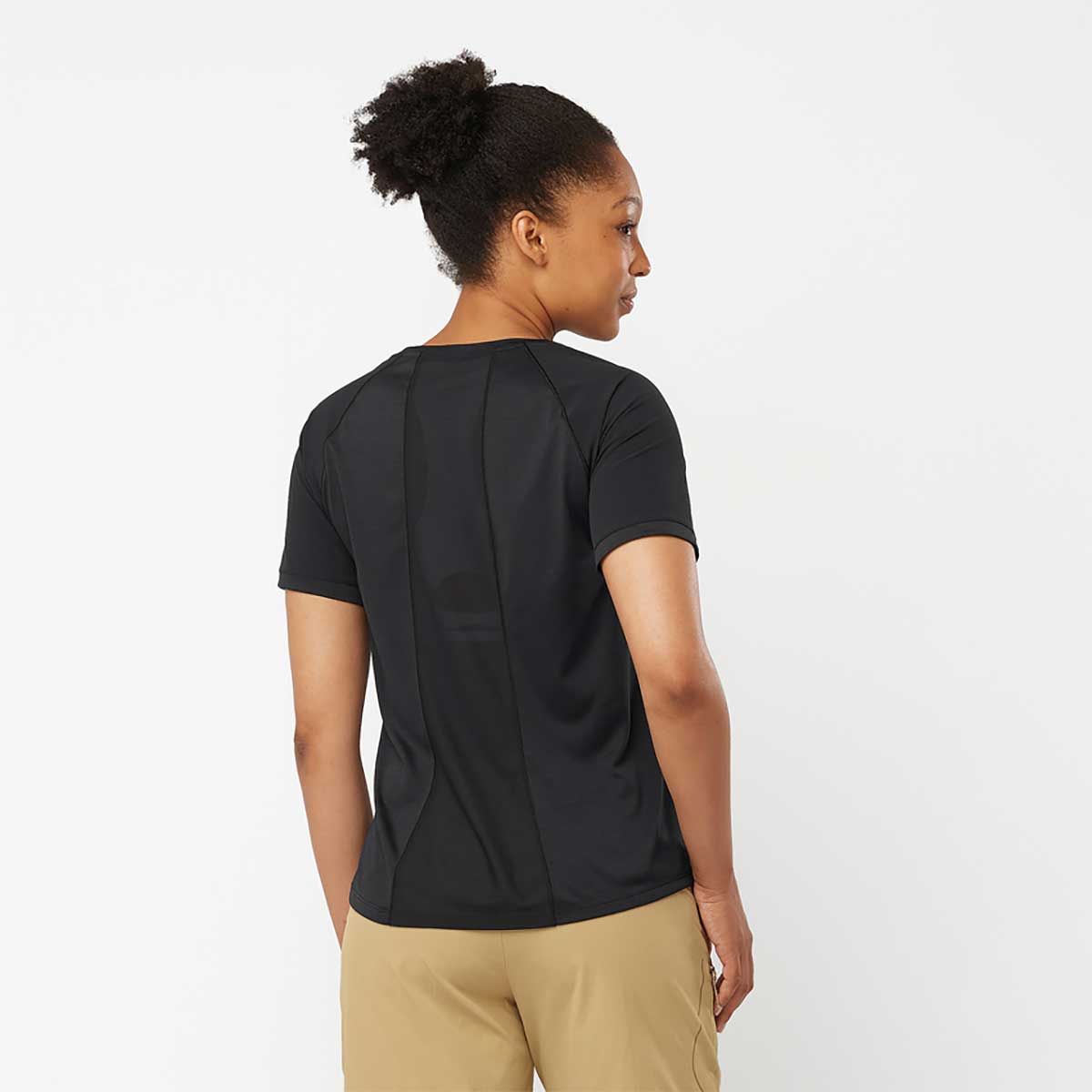 OUTLINE TEE W Women's short sleeve short sleeve T-shirt, ultra-lightweight, quick drying