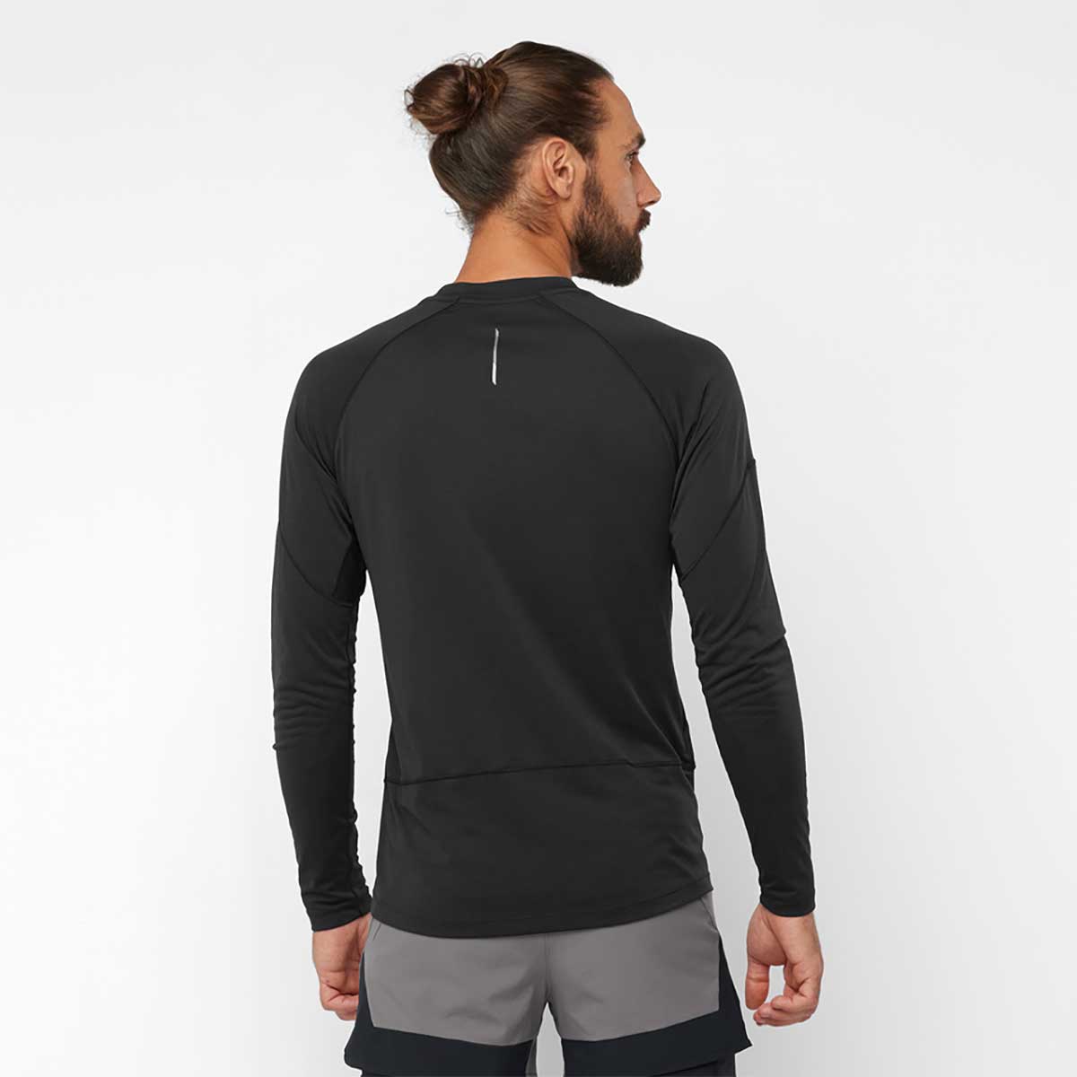 CROSS RUN LS TEE Men's long sleeve T-shirt, ultra-lightweight and quick-drying