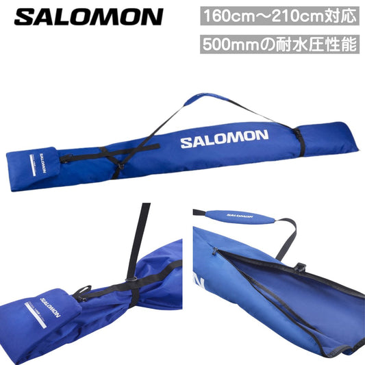 ユニセックス スキーケース スキー用バッグ スキー 収納 アルペンスキー バッグ ブルー
