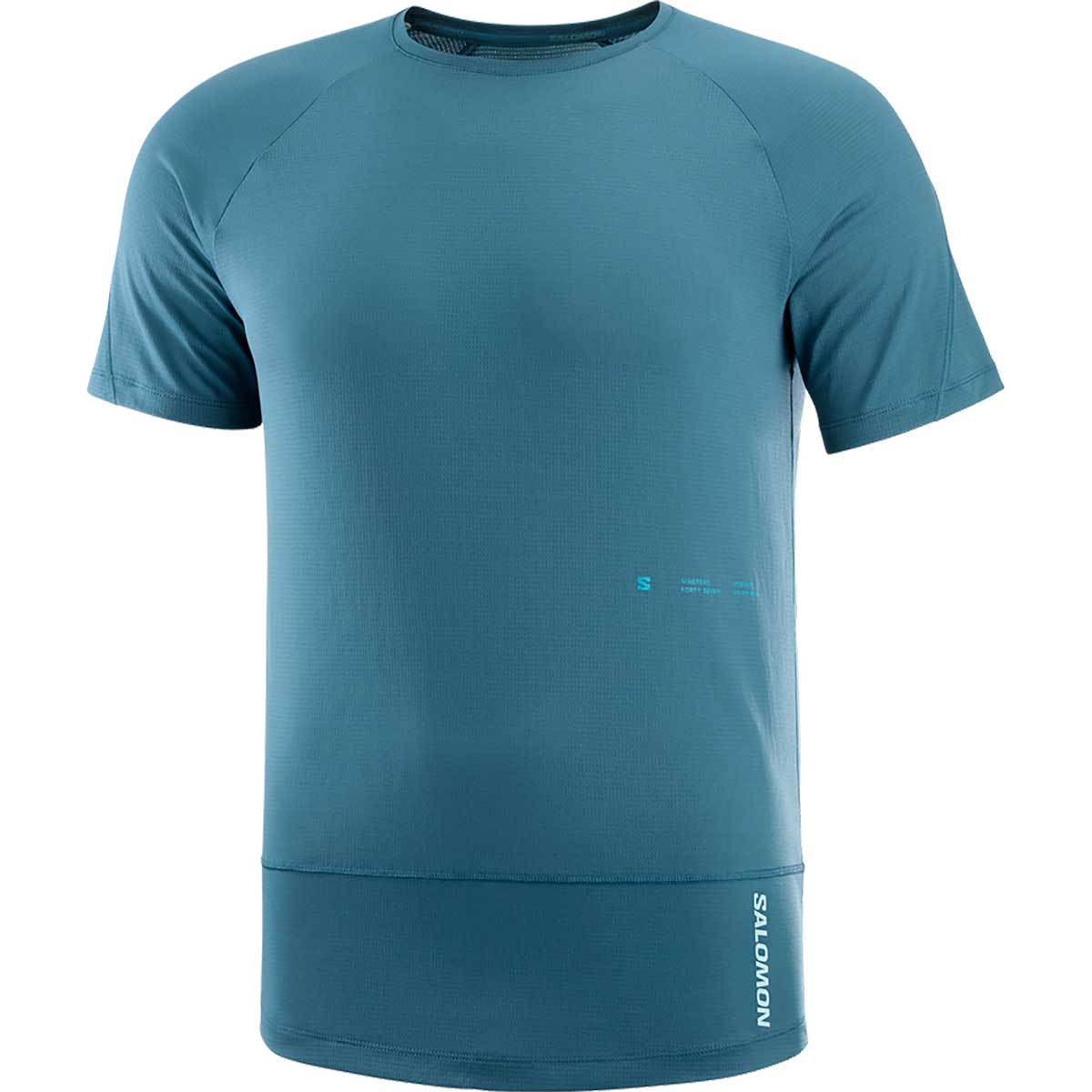 CROSS RUN SS TE Men's Running T-shirt, Short Sleeve, Sort Sleeve