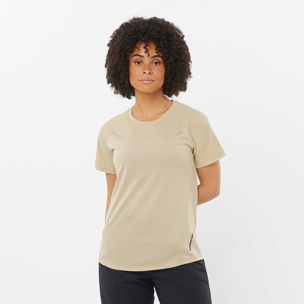 OUTLINE TEE W Women's short sleeve short sleeve T-shirt, ultra-lightweight, quick drying