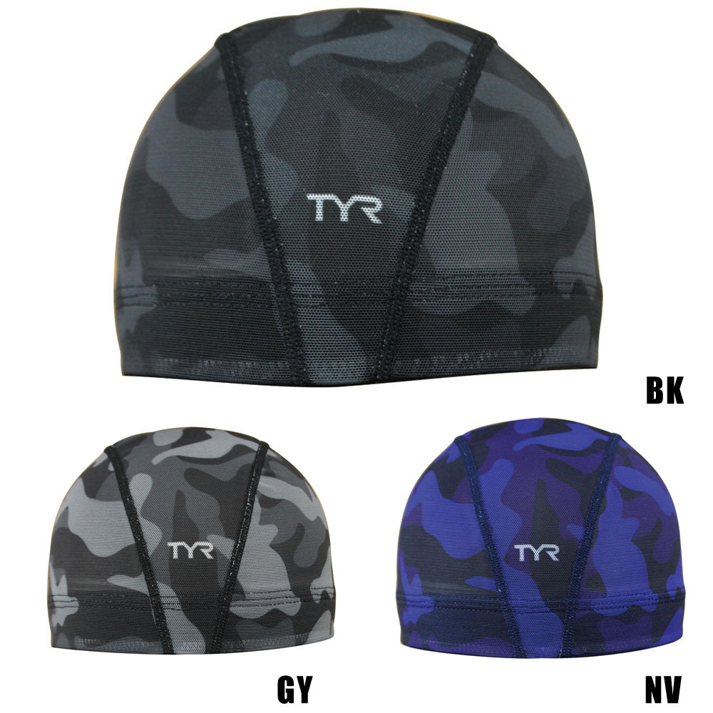 PRINT MESH SWIM CAP Swim mesh cap Swimming practice training