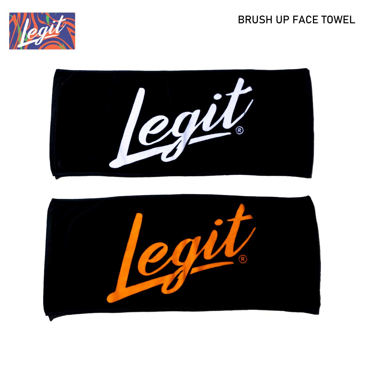 BRUSH UP FACE TOWEL バスケットボール フェイスタオル スポーツタオル