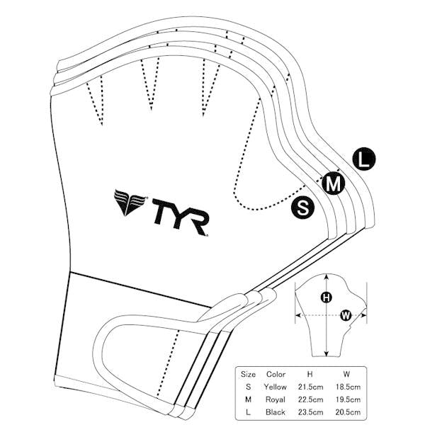 AQUATIC FITNESS GLOVES スイム フィットネスグローブ 水泳 両手