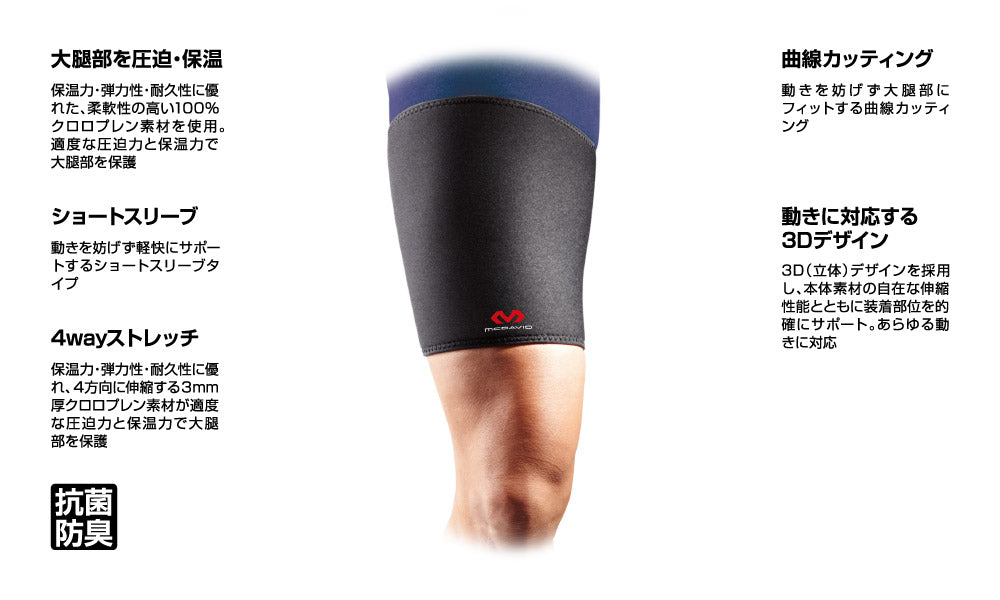 サイサポート スポーツ大腿サポーター 太もも – SPORTEC.JP