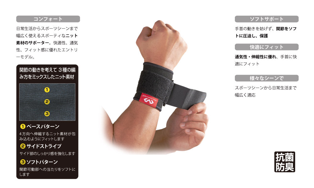 Sporty Knit Wrist Sports Wrist Support Wristband