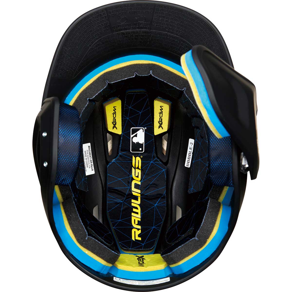 Hardball Baseball Helmet Mach Adjust with Chin Guard Matte Right Handed Batter