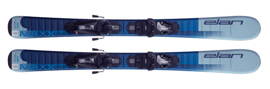 キッズ ジュニア スキー板 ビンディングセット MAXX BLUE JR SHIFT