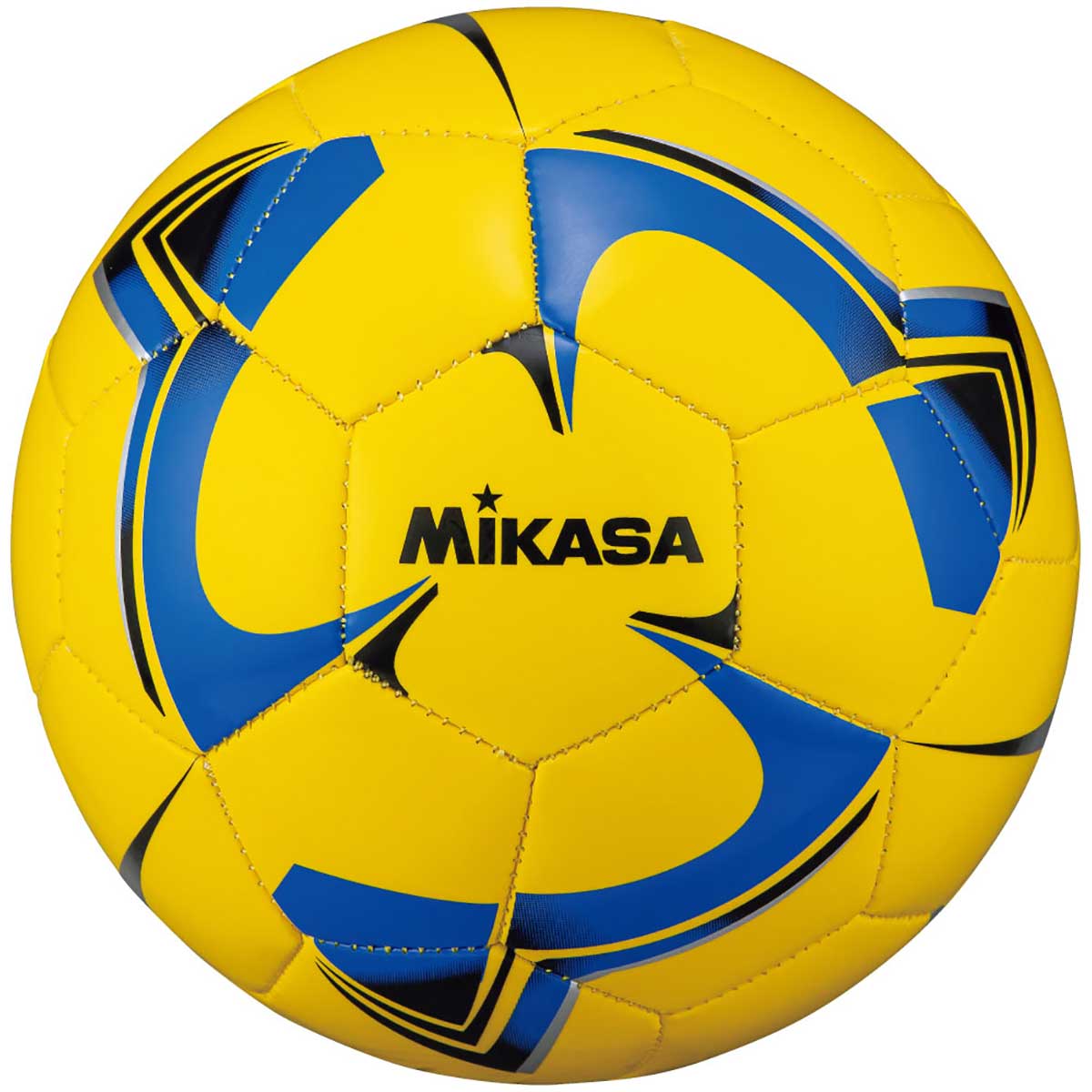 サッカーボール 3号球 レクレーション用 イエロー×ブルー