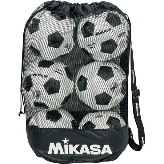 Ball bag, mesh drawstring type, medium