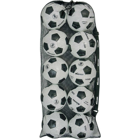 Ball bag, mesh drawstring type, large