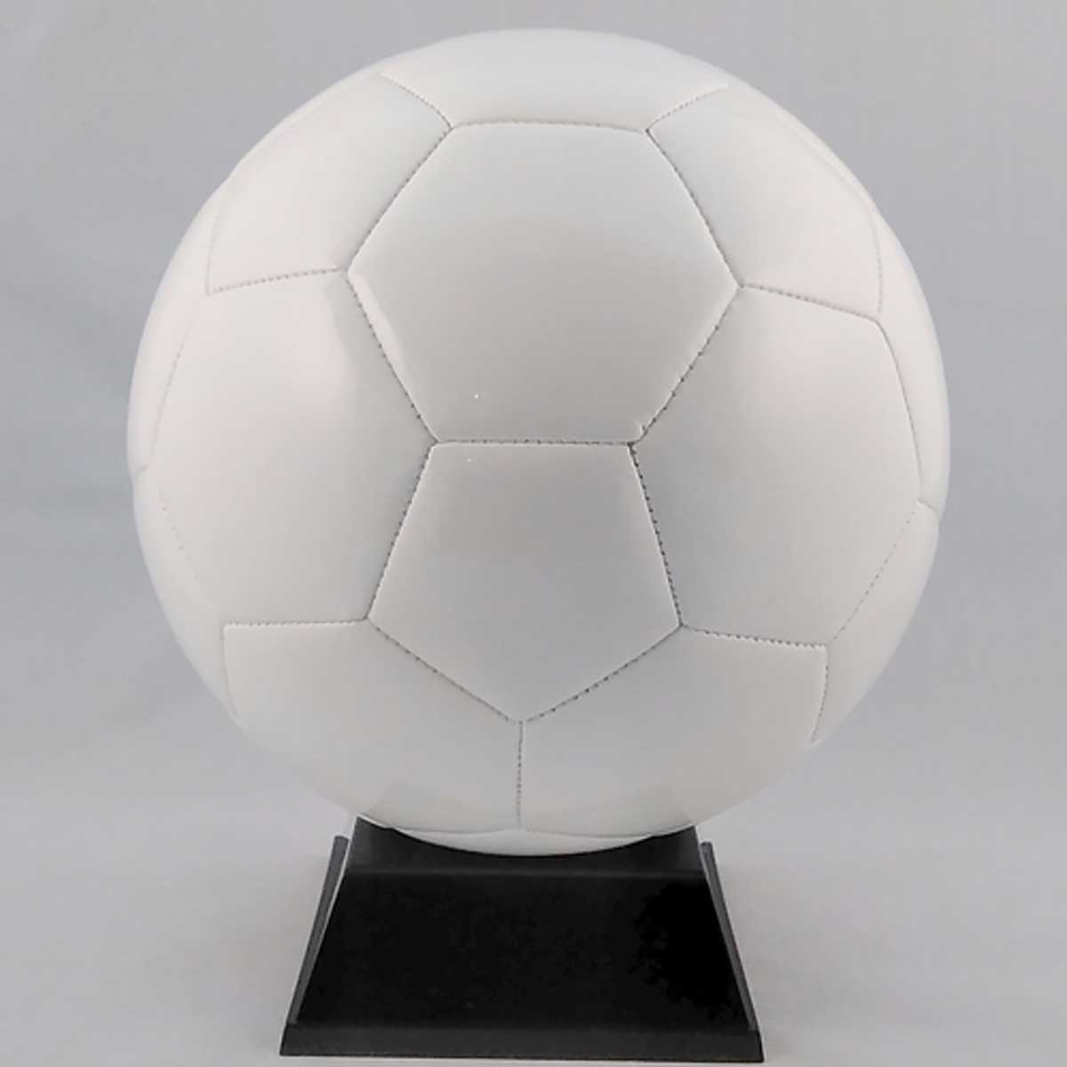 Souvenir Mascot Soccer Ball White