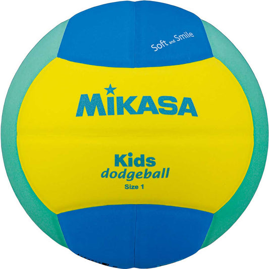 スマイルドッジボール1号 イエロー／グリーン
