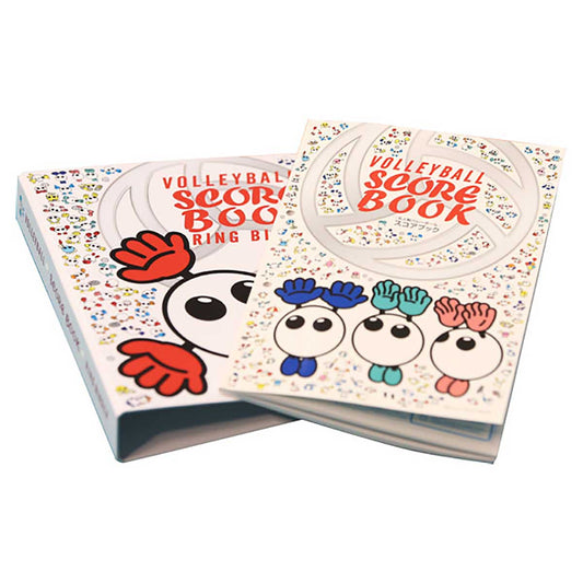 アクセサリー 6人制バレーボールスコアブック・バインダーセット