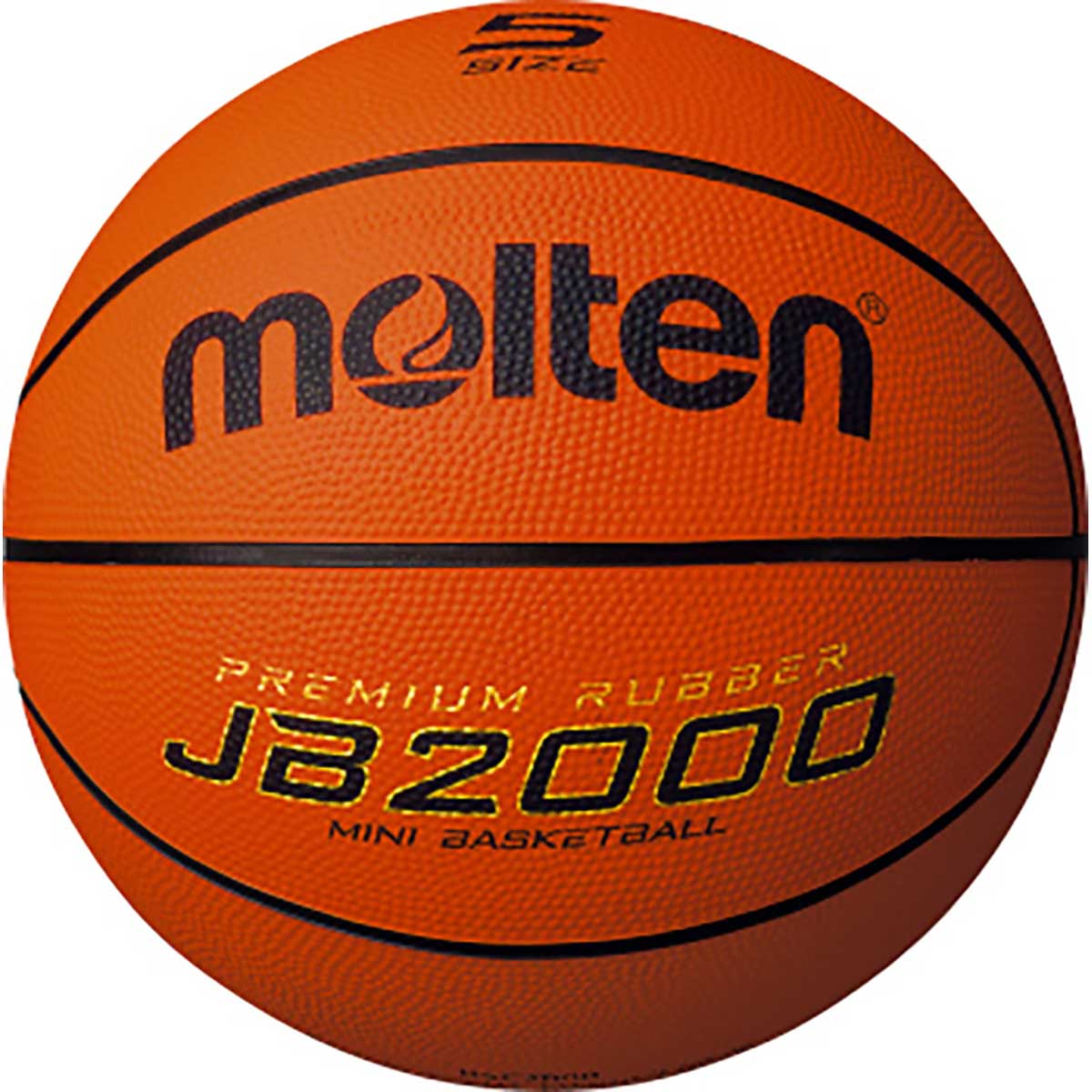 JB2000 No. 5 ball Orange x Ivory