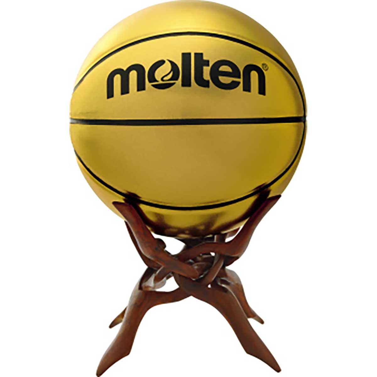 Commemorative ball, basketball size 7, gold