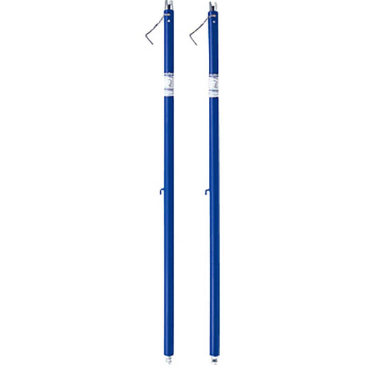 Soft volleyball poles for official matches and practice, 2 poles per set