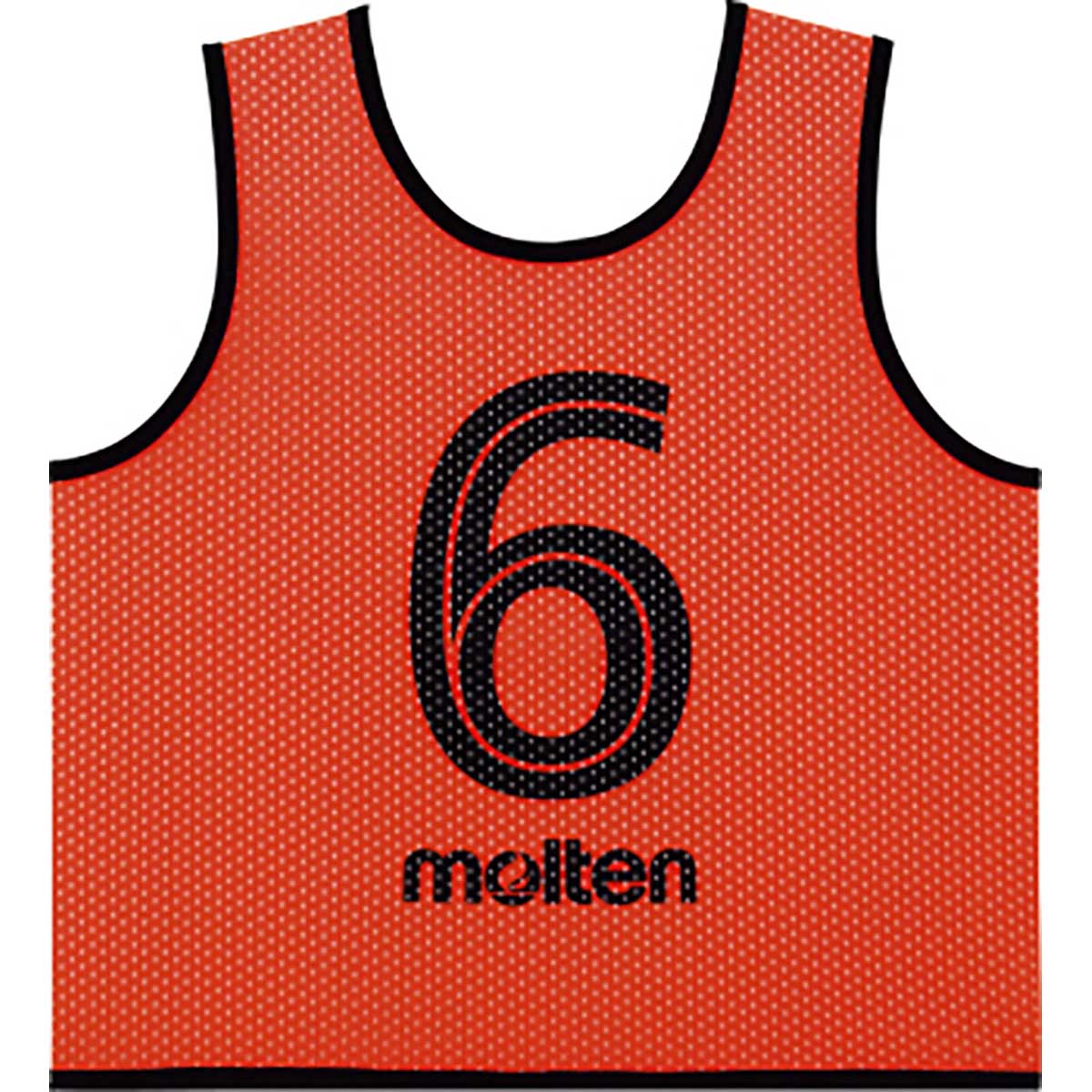 Game vest GV Junior 10-piece set fluorescent orange