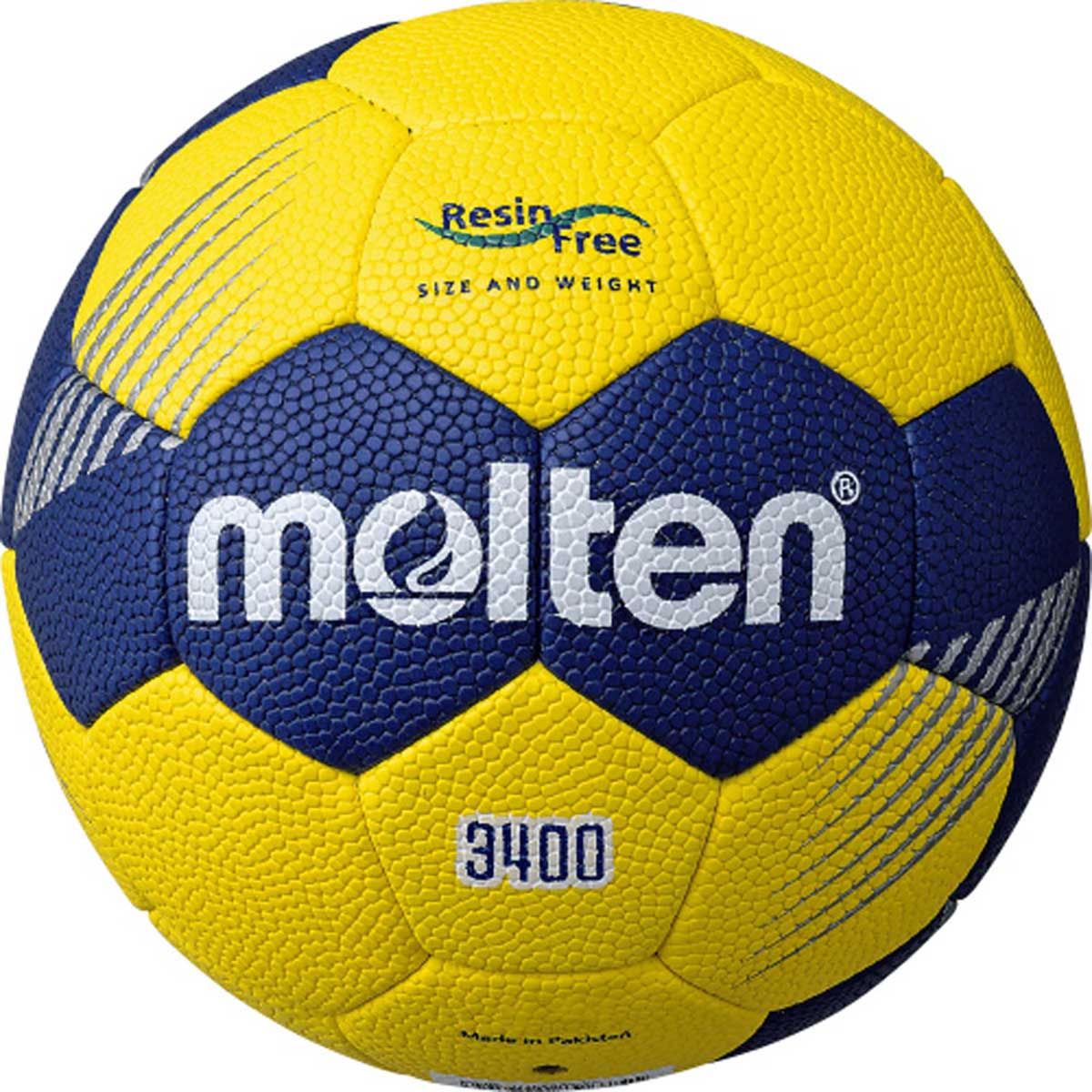 ハンドボール 屋外用 ハンドボール1号球 F3400 イエロー×ネイビー