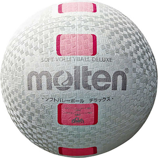 Soft Volleyball Deluxe White Pink