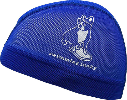 Swim Junkie Swim Mesh Cap Swimming Hat