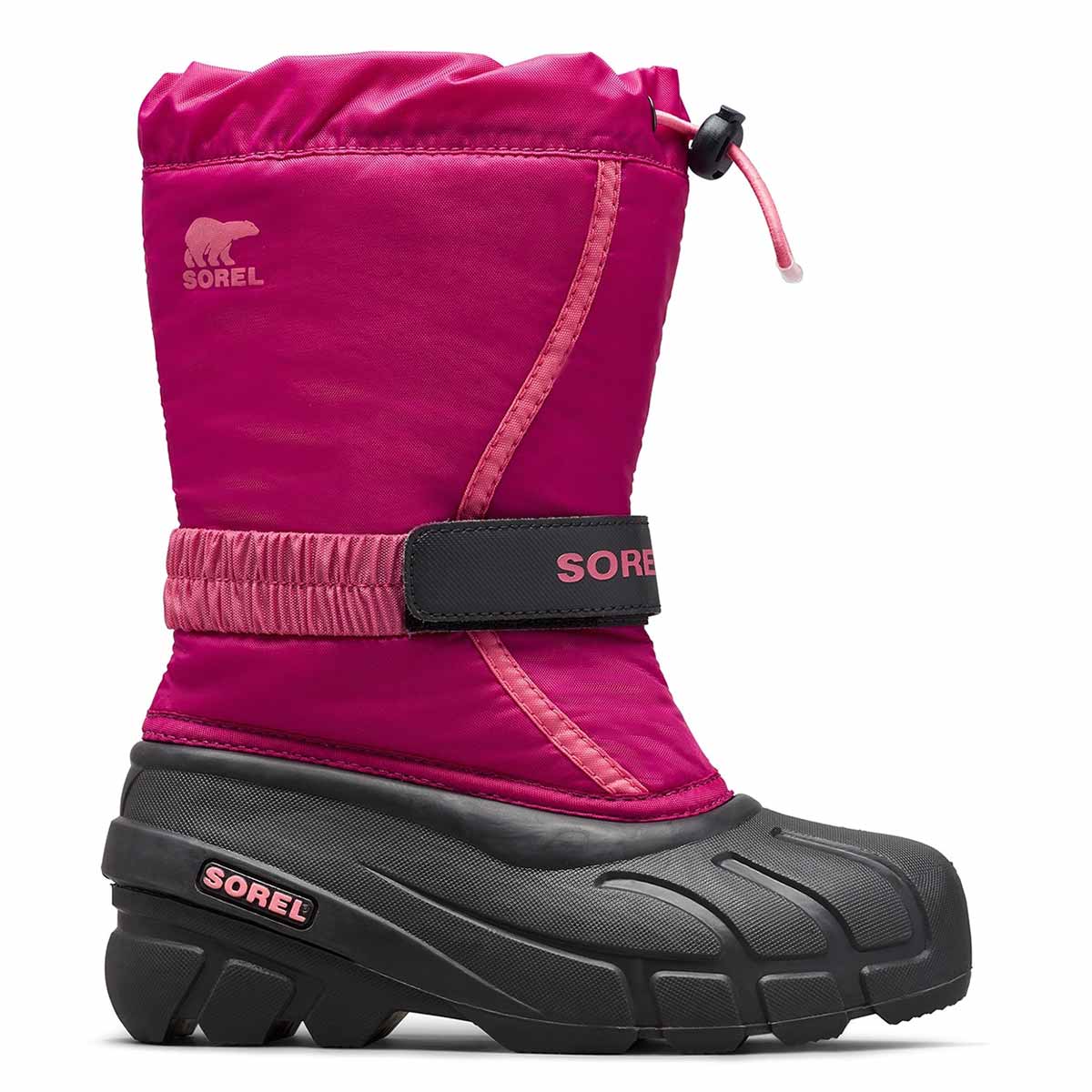 チルドレンズフルーリー ブーツ キッズ 冬靴 スノーブーツ 撥水 防水 防寒 雪 ベルト