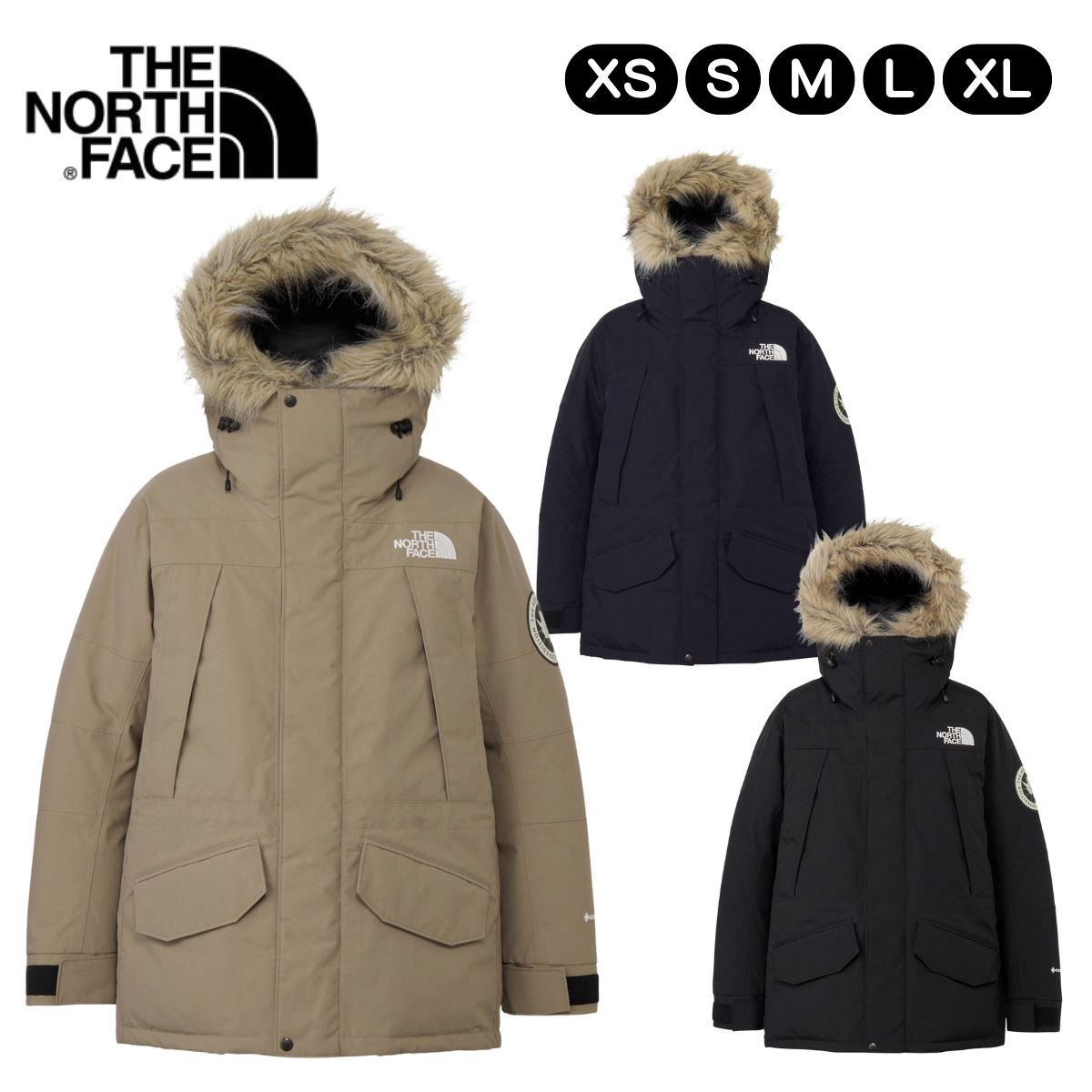 アンタークティカパーカ メンズ アウター ダウン ジャケット 防寒 フード アウトドア