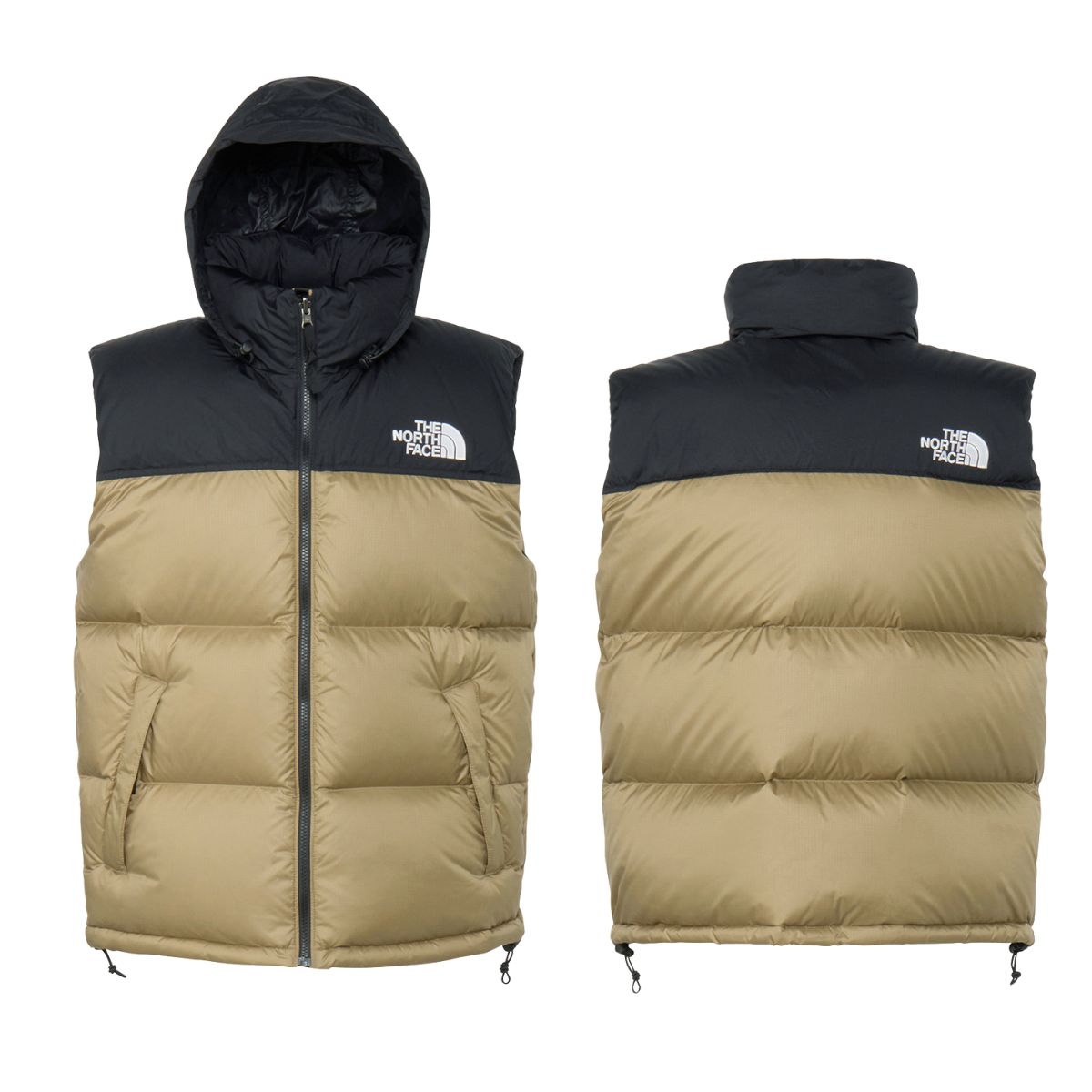 ヌプシベスト メンズ ダウンベスト リップストップ はっ水 アウトドア ヌプシ