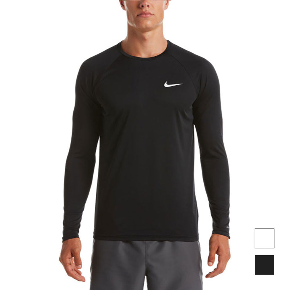 メンズ エッセンシャル ロングスリーブ ハイドロガード 長袖 ラッシュガード トップス