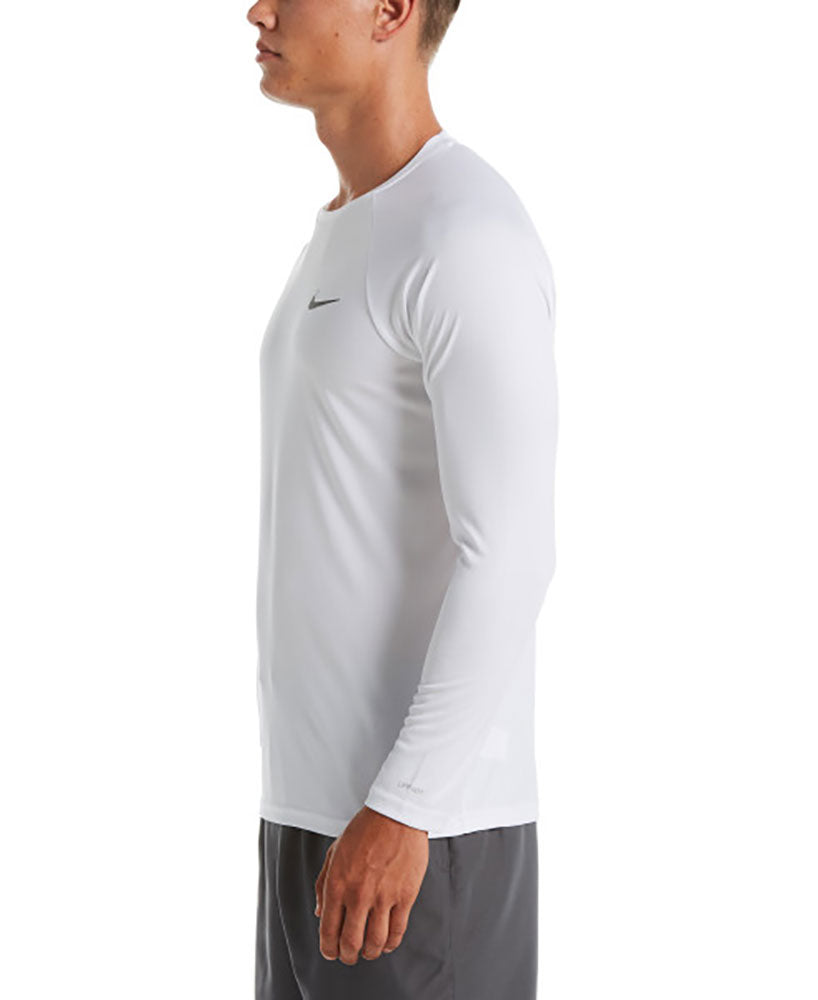 メンズ エッセンシャル ロングスリーブ ハイドロガード 長袖 ラッシュガード トップス