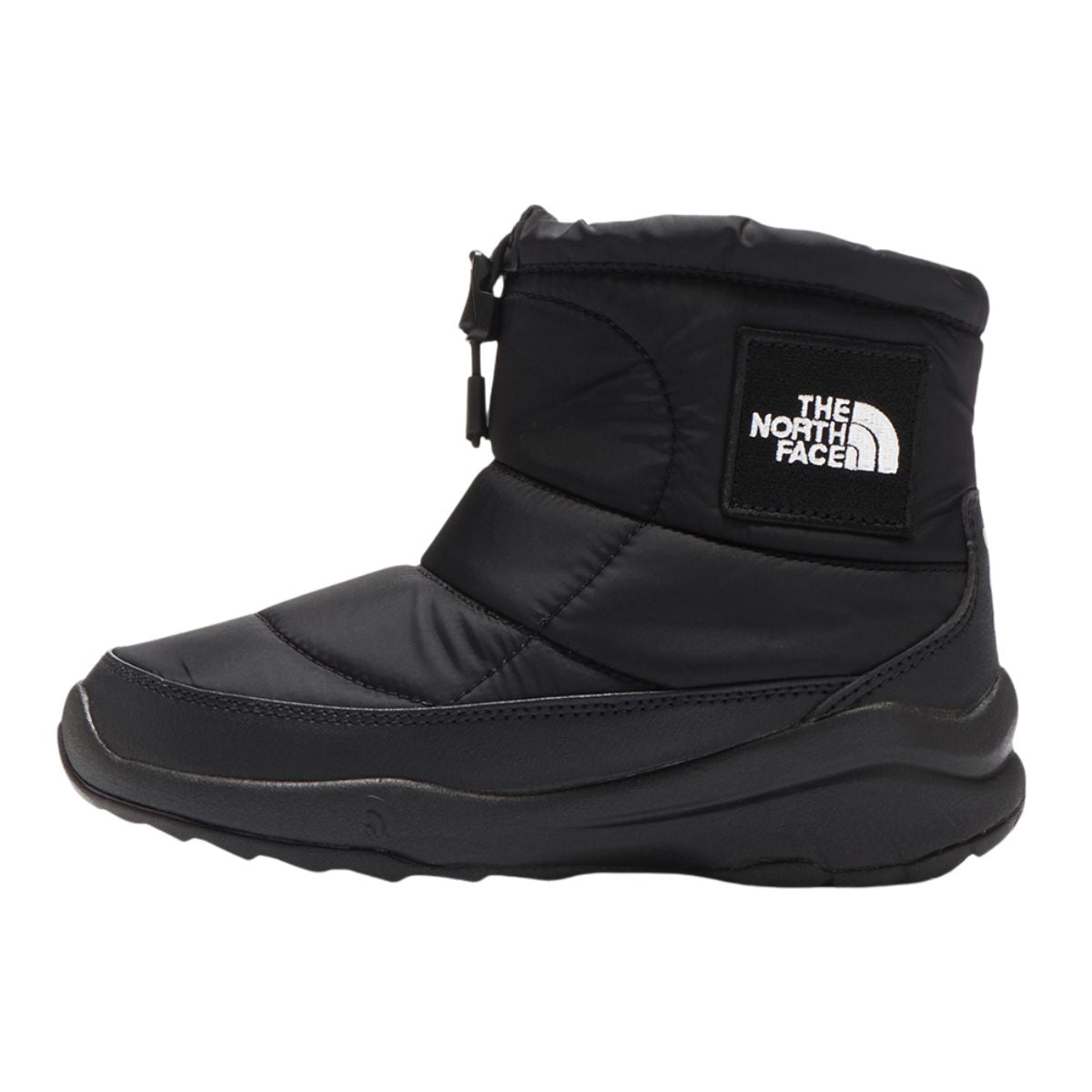 キッズ ジュニア ヌプシ ブーティ ロゴ ショート スノーブーツ 子供用 ウィンターブーツ