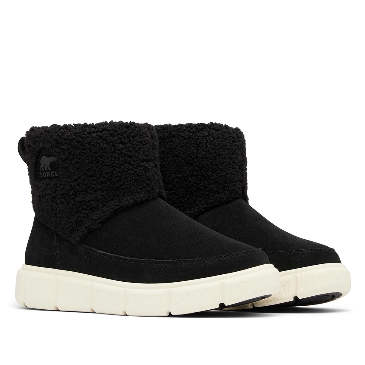 ソレルエクスプローラー3 スリッポンコージー ウォータープルーフ レディース スノーブーツ