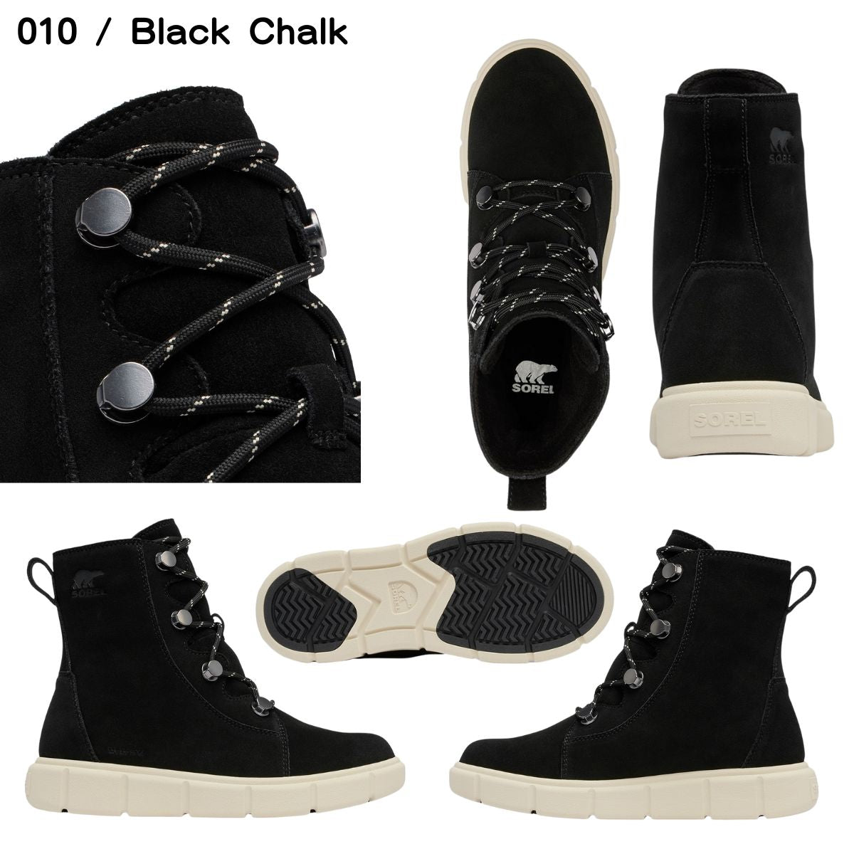 ソレルエクスプローラー3 ジョアンウォータープルーフ レディース