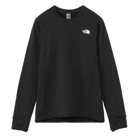 サーマルバーサグリッドクルー ランニング ロングスリーブ 長袖 トップス