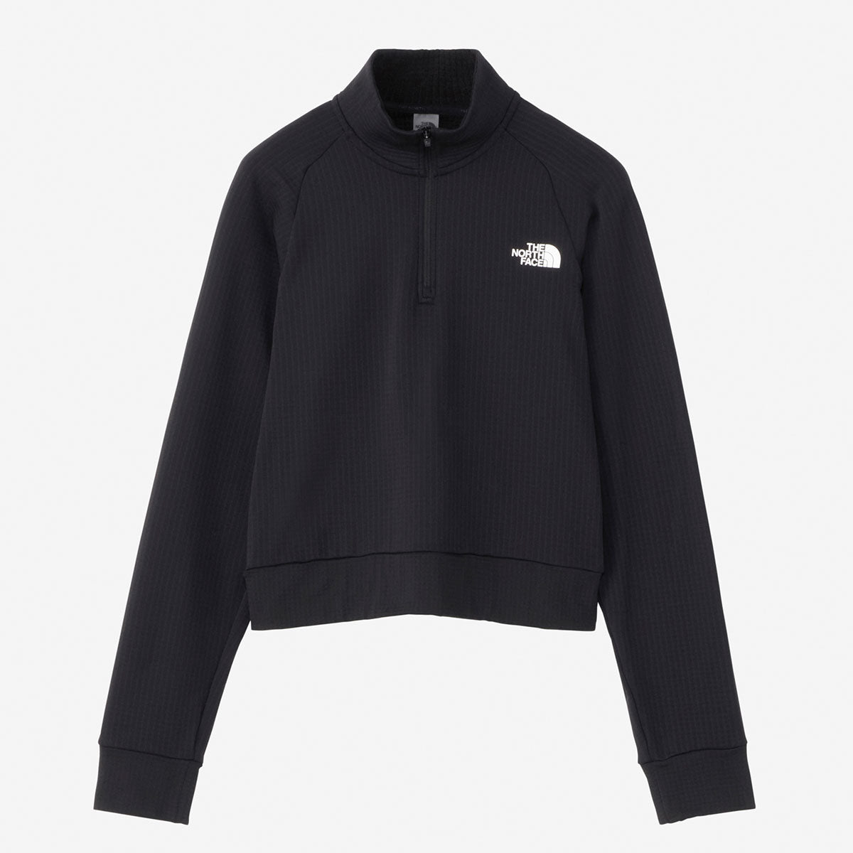 サーマルバーサグリッドハーフジップ レディース スウェット トレーナー ランニング