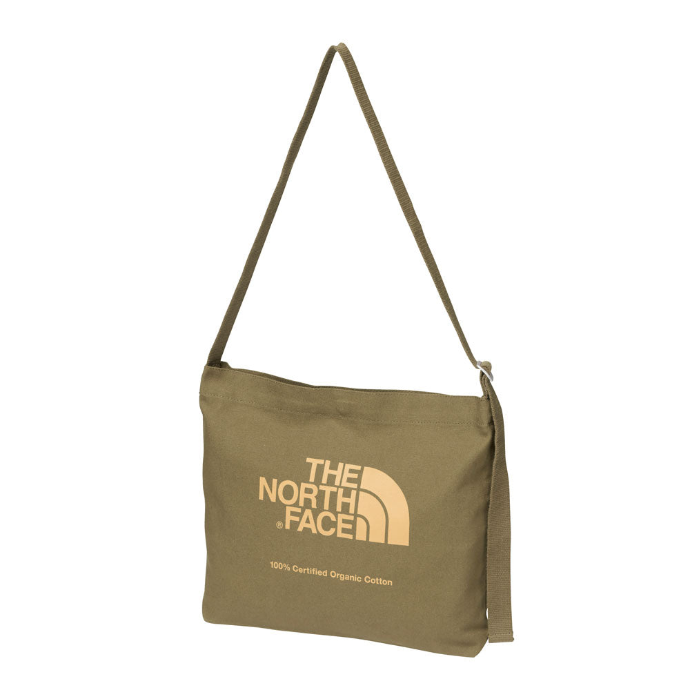 Organic cotton musette shoulder bag