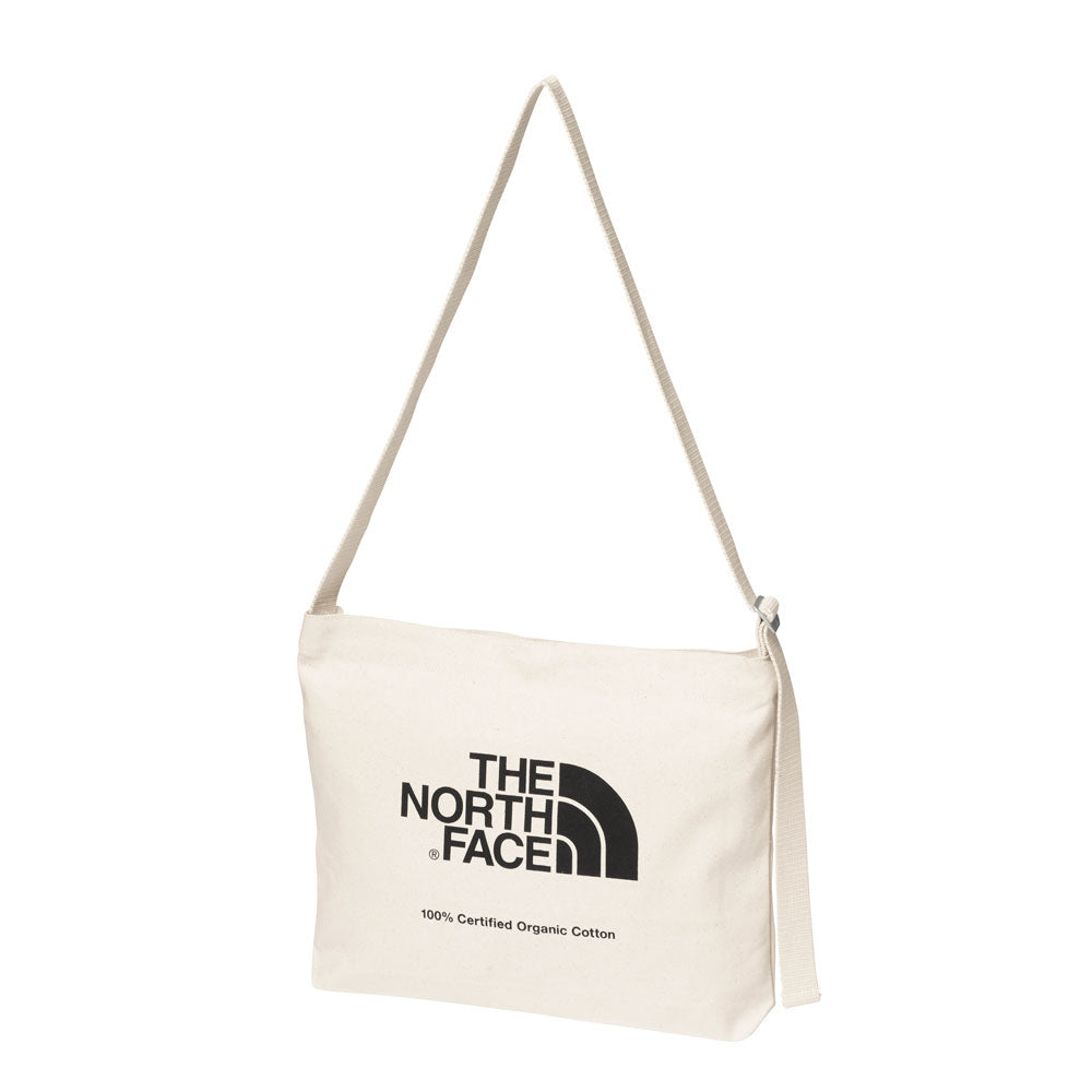 Organic cotton musette shoulder bag