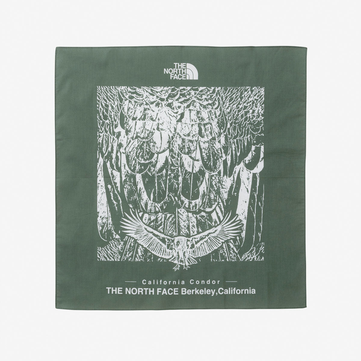 カリフォルニアコンドルバンダナ ギフト アウトドア 登山 小物 便利 カジュアル