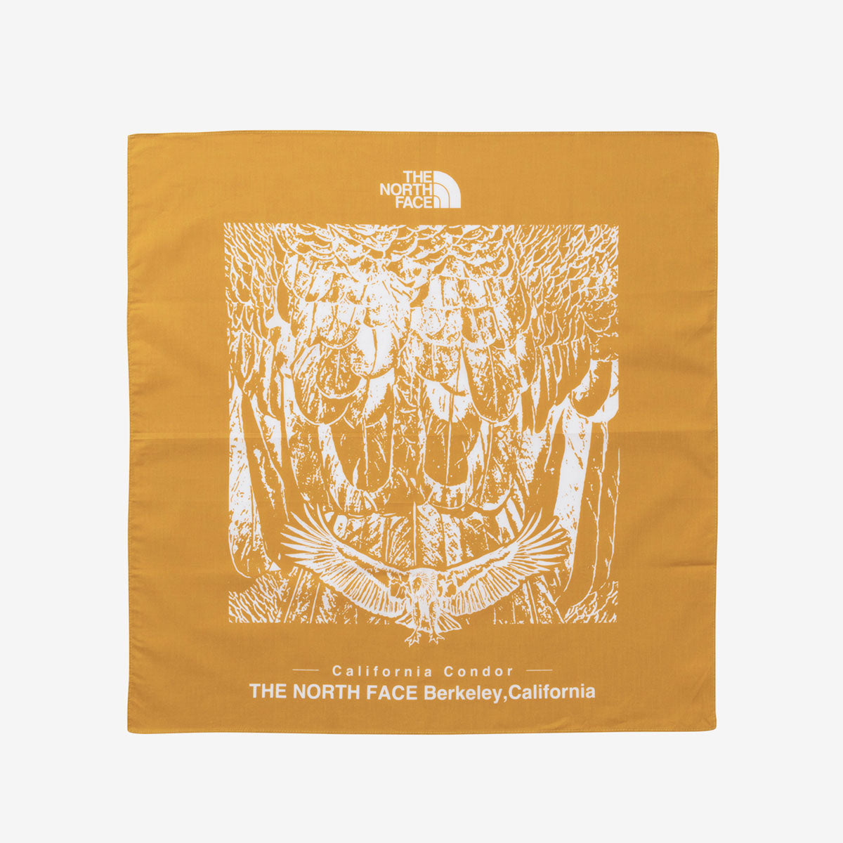 カリフォルニアコンドルバンダナ アウトドア カジュアル キャンプ 登山 シンプル