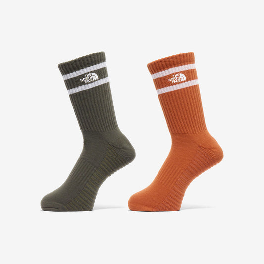 フリー ラン 2P クルー ユニセックス 靴下 抗菌防臭 アウトドア ソックス ランニング