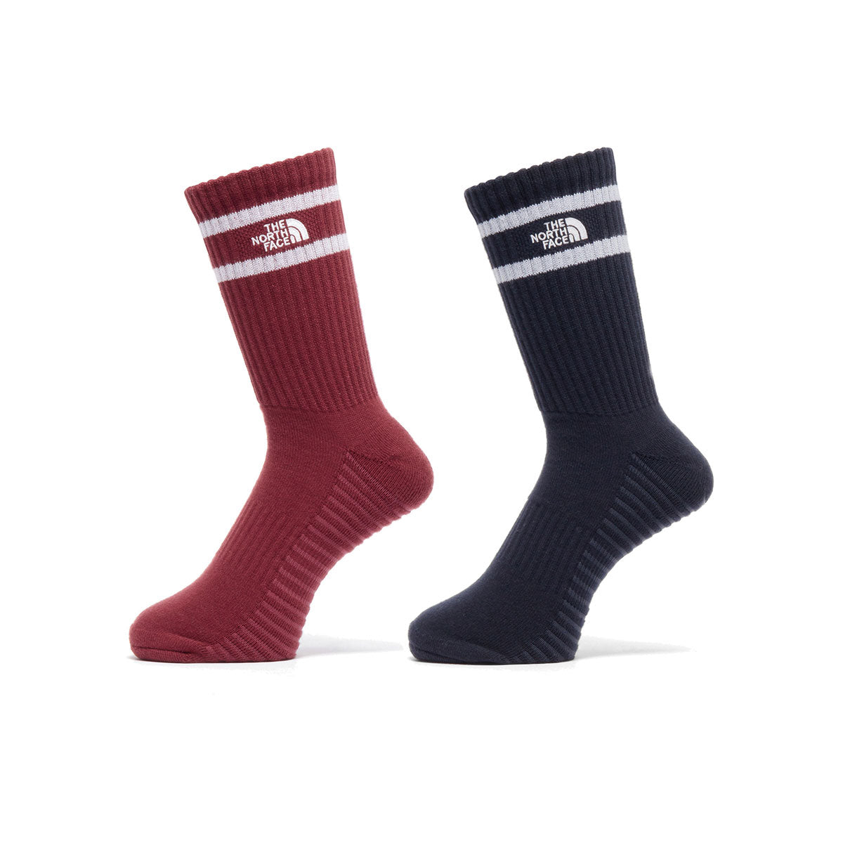 フリー ラン 2P クルー ソックス アウトドア シンプル カジュアル 靴下 ギフト