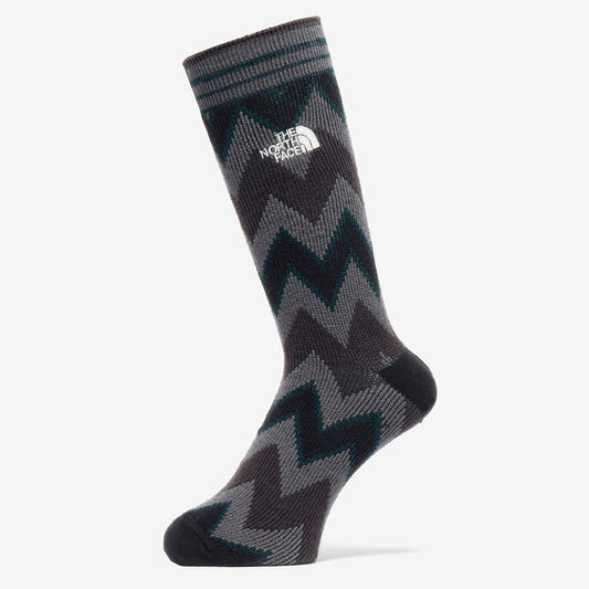 インセクト レペレント ノルディック クルー ジャガードソックス 靴下