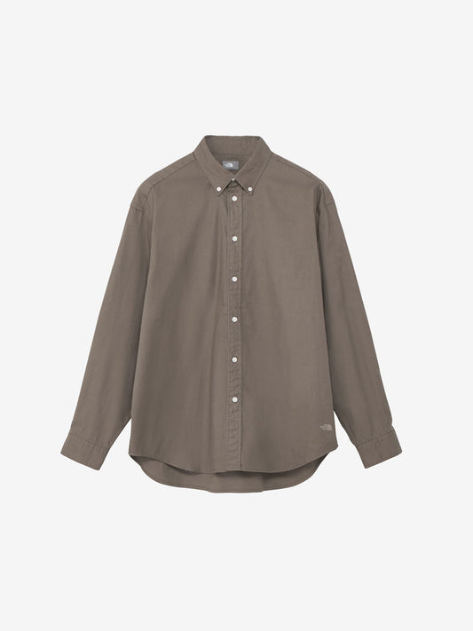 ロングスリーブハーフドームシャツ 長袖シャツ トップス ユニセックス