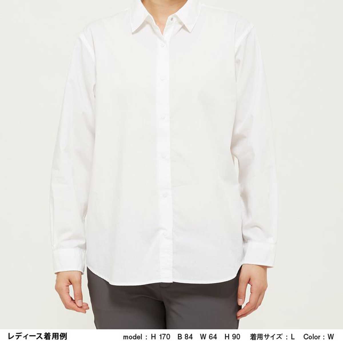 L/S Northern Harrier Shirt レディース アウトドア 長袖シャツ