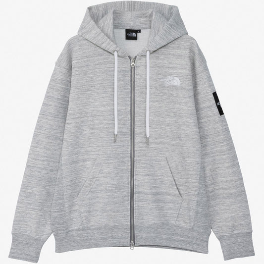 Square Logo Full Zip Men's Hoodie