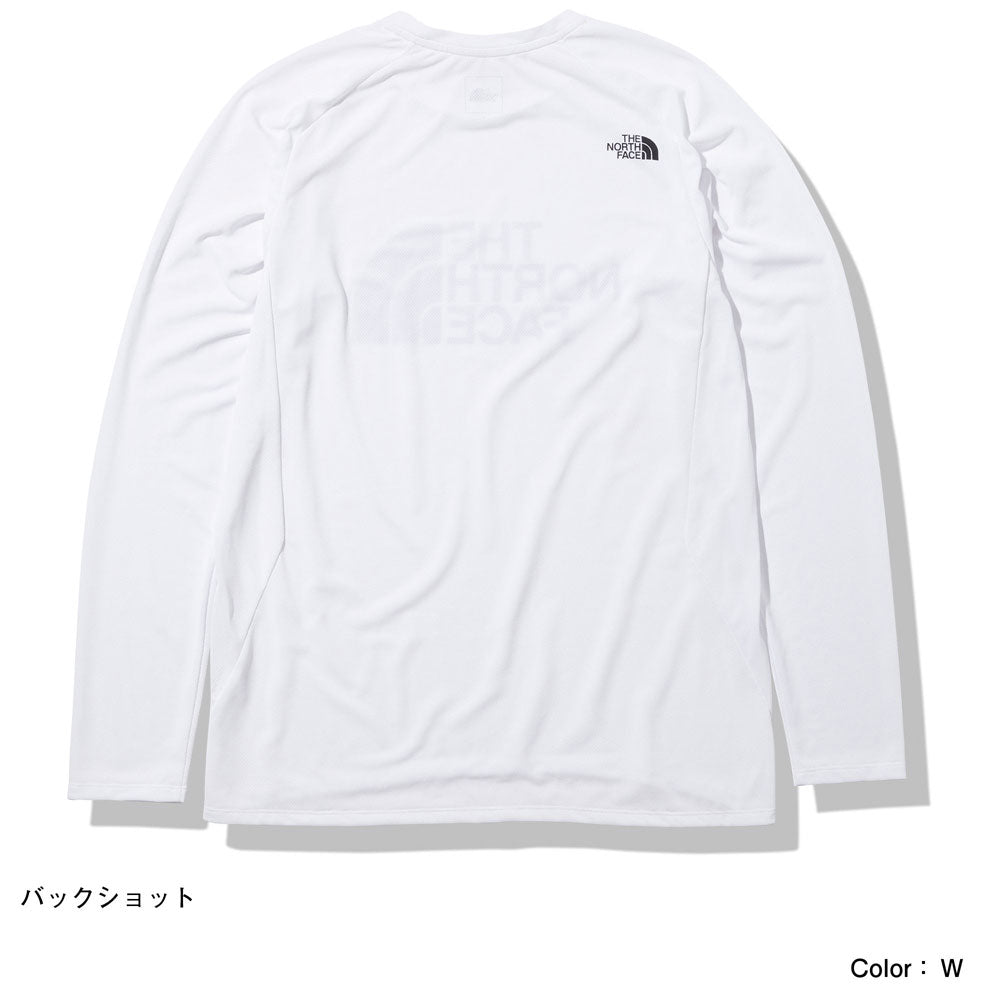 メンズ ロングスリーブGTDロゴクルー 長袖 Tシャツ ランニング トップス