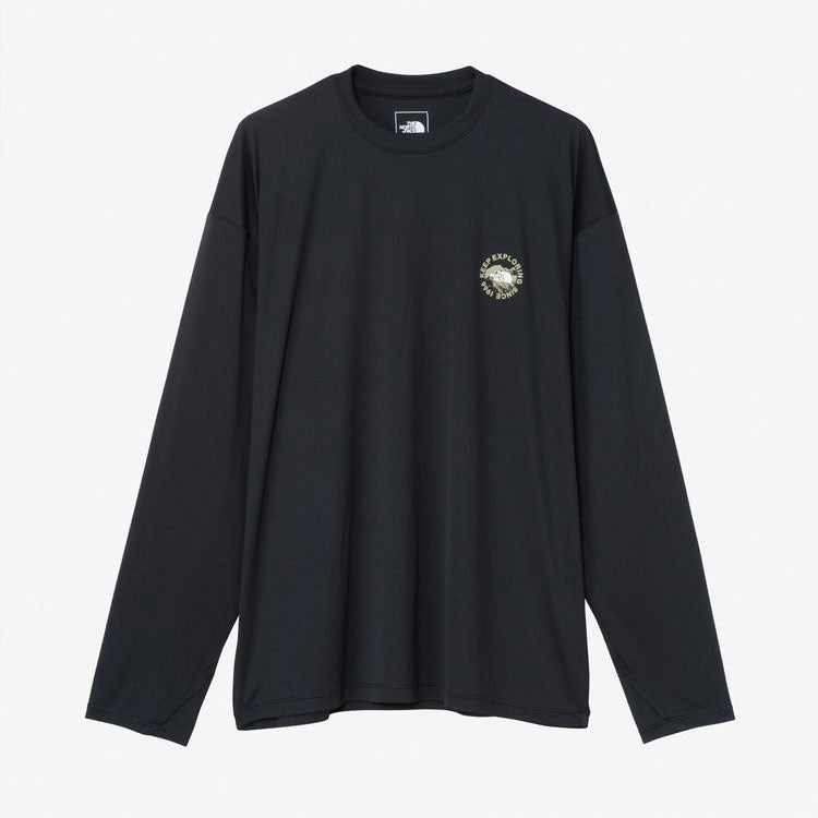 ロングスリーブウォータースムースティー メンズ 長袖 アウトドア キャンプ 薄手 UV